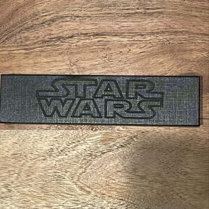 Star Wars laser engraved pen with matching case "May the force be with you"